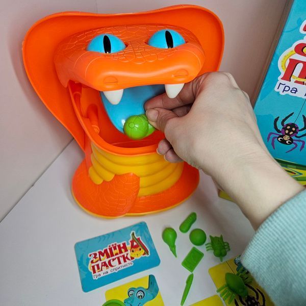 Дитяча настільна розважальна гра Зміїна пастка 4FUN Game Club 38265 38265 фото