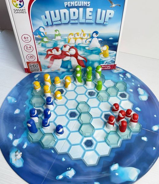 Настільна гра сімейна головоломка Пінгвіни, до зграї! Smart Games SGM 506 SGM 506 фото