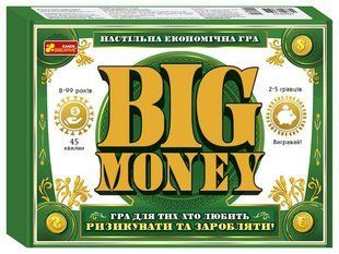 Настільна економічна гра. Big Money. Ранок 12120143У фото