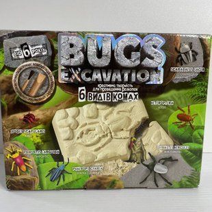 Набір для проведення розкопок "Bugs Excavation" (жуки) Danko toys. ДТ-ОО-09-99 BEX-01-02-2 фото